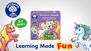 Trò chơi trí tuệ Unicorn Jewels Mini Game giúp trẻ phát triển kỹ năng nhận biết màu sắc