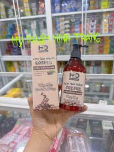 Kem Tắm Trắng COFFEE Cà Phê H2O 300ml Trắng Hồng Sau 1 Lần Sử Dụng