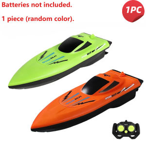 Mini RC Boat for Kids Adults 2.4G 25KM/H High Speed Waterproof RC Speedboat Dual Motor Racing Boat for Pool Lake
