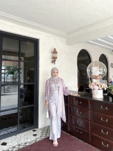 Setelan outer lilac