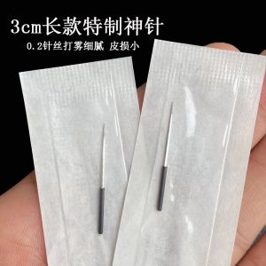 ชิ้นเข็มสักคิ้วทํามือแท้สําหรับบรรจุภัณฑ์พื้นฐานประเภทผิวจากประเทศจีน เหมาะสําหรับการแต่งหน้าความงามบนใบหน้า