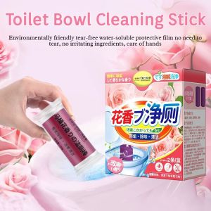 [No Clogging Pipes Sterilization Antiodor] Global Toilet Bowl Cleaning Stick Stain Remover Deodorization Fragrant Cleaning Agents