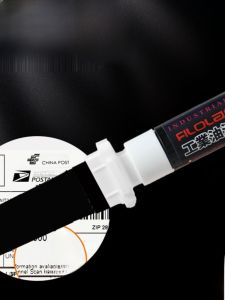 Waterproof Oil-Based Black Ink Marker Pen Privacy Information Document Anti-Secrecy Modification Cover-Up Indelible Thick Tip Quick-Dry Writing Pen