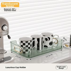 Cup Storage Organizer Shelf