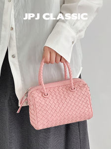 jpj | Summer Handwoven Boston Bag