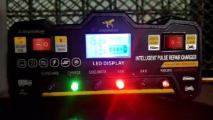 4500A Car Battery Charger 12v/24v Full Intelligent Fast Power Pulse With Digital Lcd Display