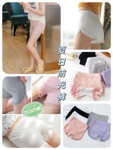 Childrens Safety Pants Summer Thin Cotton Anti-Light Little Girl Cotton Insurance Shorts Baby Underwear Briefs Breathable