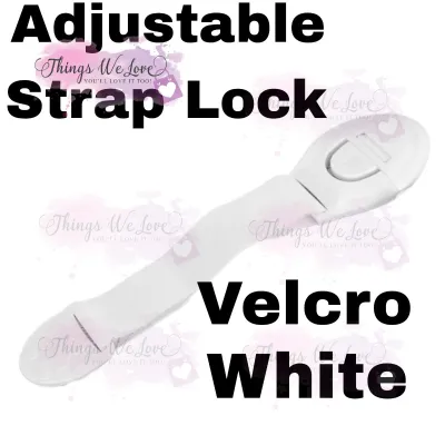 [SG SELLER] [FREE/GIFT SHIPPING] Child Baby Safety Fabric Strap Lock Cupboard Drawer Cabinet Door Fridge Toilet Bowl