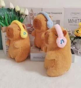 (KHO SỈ) GẤU BÔNG VÒNG TAY-Đập Tay Chuột Lang Đeo Balô Rùa CAPYBARA Dễ Thương-Hàng Cao Cấp-Lông Mịn- Trang Trí Decor