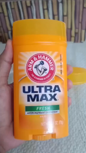 Arm & Hammer ULTRAMAX FRESH Solid Antiperspirant Deodorant 2.6 oz (73 g) – Maximum Odor & Sweat Protection