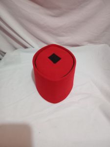 peci songkok merah tinggi 10cm pul bahan nailek empuk lembut Yaman di pake di liat dulu deskripsi nya