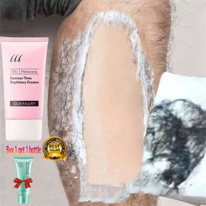 Krim Penyingkiran Bulu Kekal Krim Pembuangan Bulu Intim 60g Ketiak Peha Lengan Janggut Lembut Pembuangan Bulu yang Cepat dan Tidak Sakit Uniseks