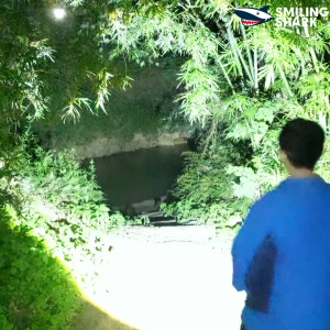 SMILING SHARK High Lumen Flashlight Super Bright Torch Light M60 9000LM 26700 4Mode Type c Rechargeable Zoom Waterproof Outdoor Household SD5521