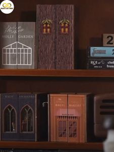 3D DIY Puzzle Miniature House Fantasy Rubiks Cube Series Jigsaw Doll Houses Valentine Birthday Friend Gift Present 立体拼图