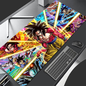 Bandai | Mouse Pad Non-slip Esports Office Laptop Dragon Ball Desk Mouse Mat Game Player Goku Mousepad Mini PC Accessories Keyboard Pad