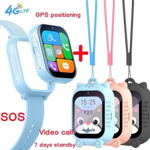 2024 New Phone Watch SIM Card 4g Smart Watch Boy Girl Photo Wifi Positioning Child Watch HD Video Call Sos Tracker Birthday Gift