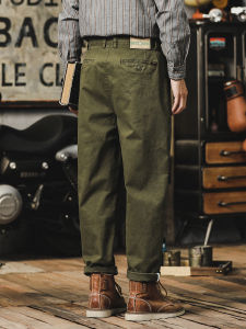American Retro High-end Casual Straight Trousers