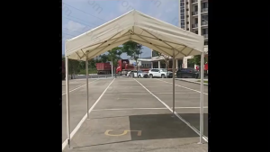 2.7X3/2.7X4.5M Foldable Retractable Tent with Steel Stand Outdoor Tent Canopy Awning Tent Heavy Duty