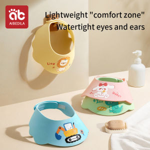 AIBEDILA | AIBEDILA Adjustable Baby Shower Cap Waterproof Ear Protection Shampoo Cap Kids Shower Head Cover Baby Care Hat