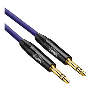Choseal | Stereophonic TRS Balanced Audio Cable 6.35mm