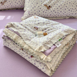 Summer Cotton Lace Lightweight Quilt