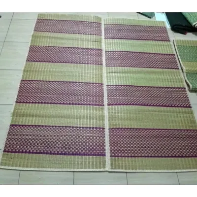 Tekat Tenun 75 ( 150 cm x 190 cm ) Samak Mendong Tikar Lipat