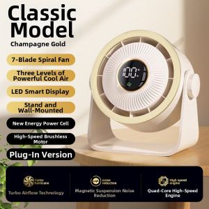 Portable Mini Desk Fan USB Charging Cooling Bedroom Office Air Circulation Fan Long Battery Life Portable Air Conditioner Fan