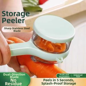 Multi-Function Peeler with Storage