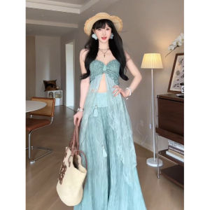 CHANGTONG | Vacation Style Two-Piece Set