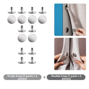 Qianbaihui | Light Blocking Magnetic Curtain Clips