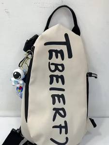 กระเป๋าคาดอกสำหรับนักเรียนกระเป๋าสะพายข้างสำหรับผู้ชายและผู้หญิงกระเป๋าสะพายไหล่อเนกประสงค์กระเป๋าแนวทแยงสไตล์ญี่ปุ่นกระเป๋าคาดอกขนาดเล็กแบบลำลองแฟชั่นสตรีท