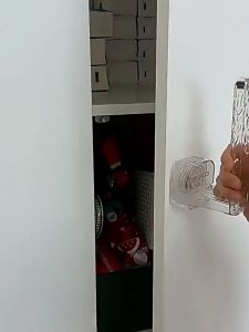 BW-C1280 Tempat Tisu Gulung Peralatan Rumah Tangga Tempel Dinding Dapur Transparan Holder Gantungan