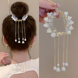 ผ้าอนามัย เข็มกลัดติดเพชรรูปผีเสื้อ กิ๊ฟติดผม พู่รูปกล้วยไม้ MODE Korea ปลายหัวเข็ม ชุดหัวเข็มขัดทรงสูง เครื่องประดับผม ระดับไฮเอนด์
