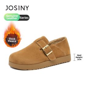 Josiny | Thick Fur Warm Light Cotton Shoes