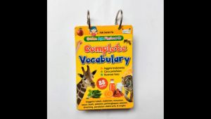 Kartu Balita Golden Age Flashcard Complete Vocabulary