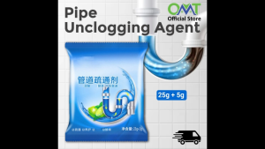 Powerful Sink Drain Cleaners Pipe Dredging Agent Kitchen Toilet Sewer Blocking Declogger Pembersih Longkang Sinki 水槽排水清洁