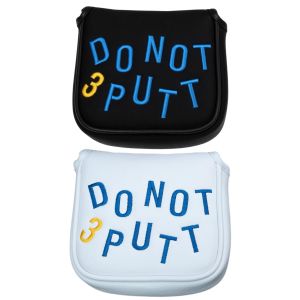Funny Golf Mallet Blade Putter Cover Golf Club Cover with Strong Magnetic Closure Gift Golf Accessories for Men Golfers Dad