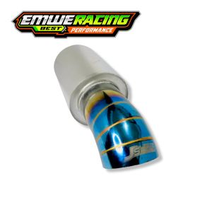 KNALPOT Mobil JS RACING BIRU Ngebas Adem Bulet Empuk Gahar Bass Inlet 2inc Kenalpot Mobil Avanza Vios Sedan Kijang Xenia Ayla Agya Mobilio Brio Calya Jazz Yariz Pick Up Grand Max Sigra Luxio Wuling Karimun Apv Sirion Ertiga Sedet