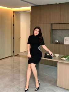 GLEC | Stylish Elegant Cheongsam Dress Slimming