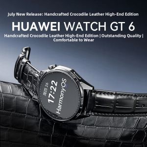 HUAWEI | Alligator Leather Custom Smart Watch GT6