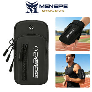MENSPE Sports Armbands Wrist Bag Fitness Reflective Arm Bag Pouch Bag Sport Bag Phone Bag Running Arm Bag Waterproof Mobile Phone Bag for Outdoor Sport Exercise Workout Running