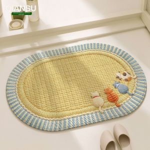 XIANSU | Water Absorbent Slip Resistant Bathroom Door Mat