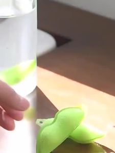 Magic Pea Cleaning Sponge Reusable Bottle Brush Cleaner for Coffee Tea Wine & Glass Bottles