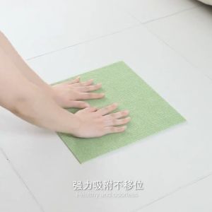 60x60CM Thickened Non Slip Self Adhesive Carpet Tile Large Size Modern Floor Mat for Home Living Room Office Decoration