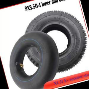 Lốp Khí Nén 9 Inch 9x3.50-4 Dành Cho Xe Ba Bánh Điện Dành Cho Người Cao Tuổi - Lốp Bền Với Chiều Rộng 35-4 Inch