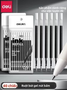 deli | Lõi Bút Thay Thế Chống Thấm Nhanh Dung Lượng Lớn 0.5mm
