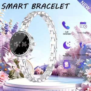 2026 Hot Fashionable Ladies Smart Bracelet Female Health Monitoring Sleep Sports Fitness Tracker Smart Bracelet For Android iOS