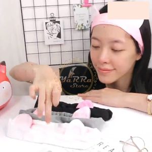 BANDO DEWASA WANITA BANDANA RAMBUT PEREMPUAN KOREA MOTIF KUCING AKSESORIS FASHION MX2329 5060