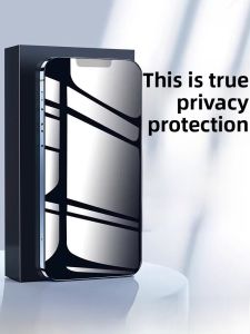 New Privacy Screen 16 Tempered Glass Film for 13 12promax Full Screen Xr X 11 12pro Mini 14plus Screen Anti Theft X