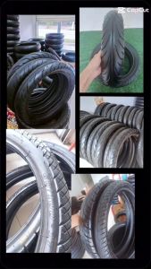 ส่งด่วน ยางขอบ 17 ลายเวฟ ยางไทยมาตราฐาน ยางเปอร์เซ็น เกรดA ดอกแน่น ลายชัด มีเบอร์ 200/225/250/275